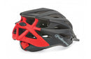 Fietshelm Polisport Twig M 55-58 cm - zwart / mat rood