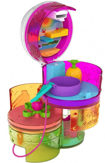 speelset Draai & Verras 15 cm paars/rood 26-delig