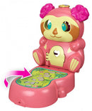 speelset Tiny Paw Print luiaard 10 cm koraalrood