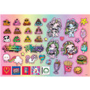 tekenboek Poopsie Starlight 33 cm papier paars 3-delig