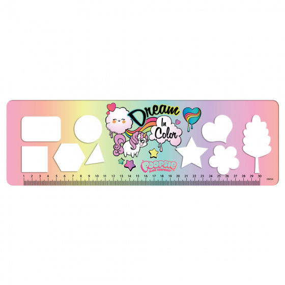 tekenboek Poopsie Starlight 33 cm papier paars 3-delig