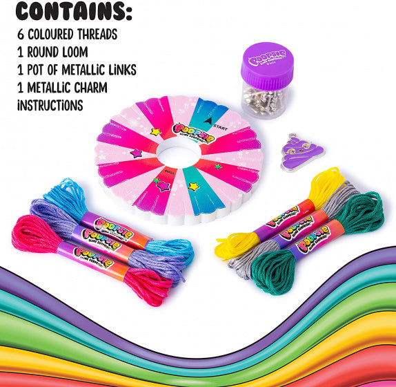 weefset Sieraden Maken Regenboog meisjes 9-delig