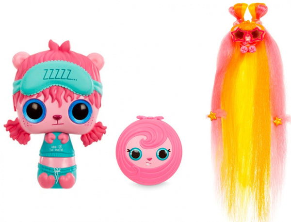 verrassingspop Hair Surprise Yawn meisjes 13 cm 9-delig