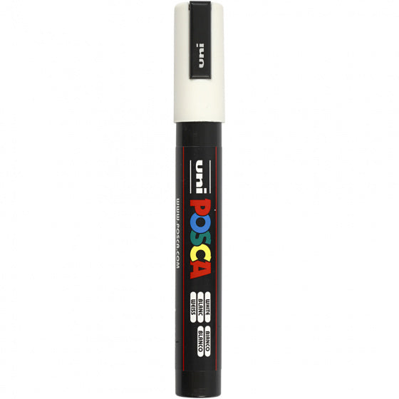 marker 2,5 mm PC-5M wit medium