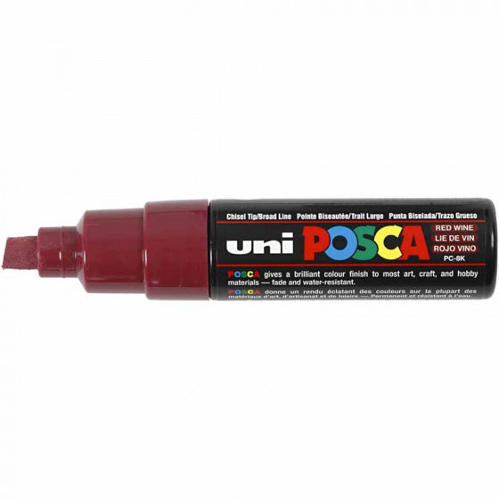 marker junior 8 mm bordeaux
