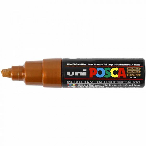 marker junior 8 mm brons