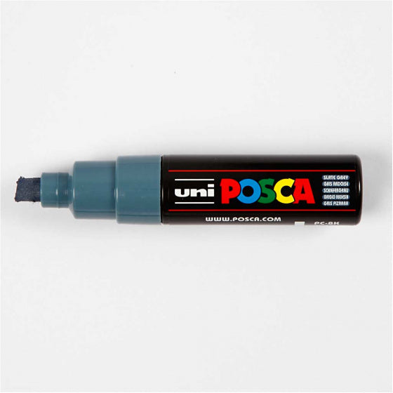 marker junior 8 mm donkergrijs