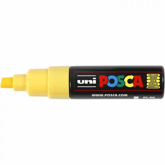 marker junior 8 mm geel