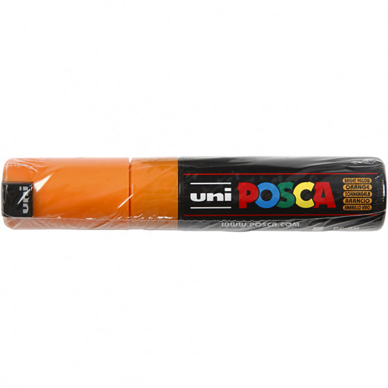 marker junior 8 mm helder geel
