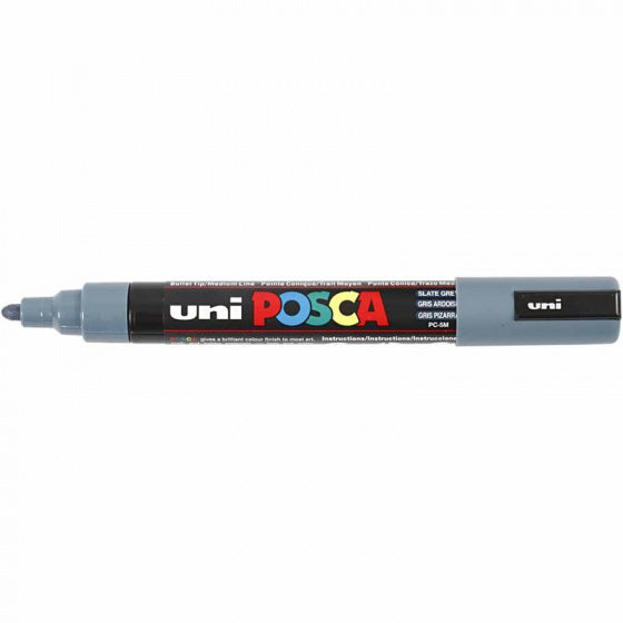 marker junior 8 mm leigrijs