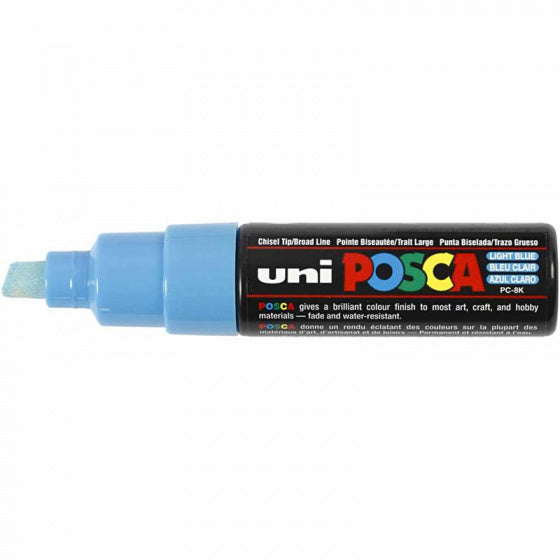 marker junior 8 mm lichtblauw