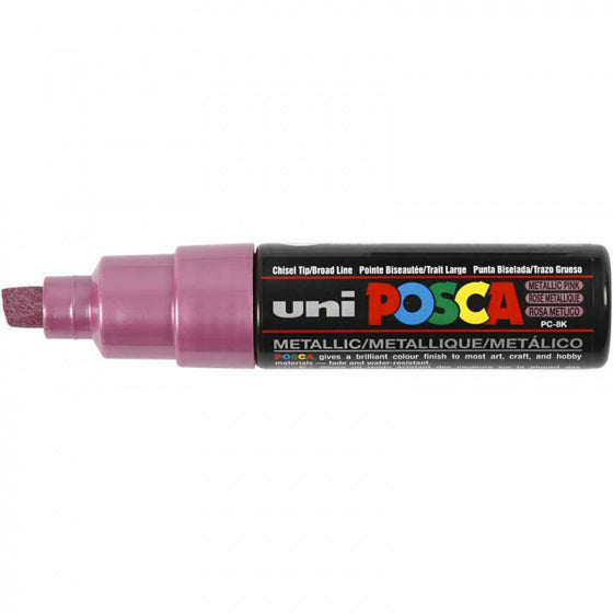 marker junior 8 mm roze