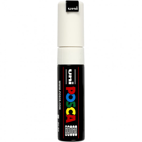 marker junior 8 mm wit