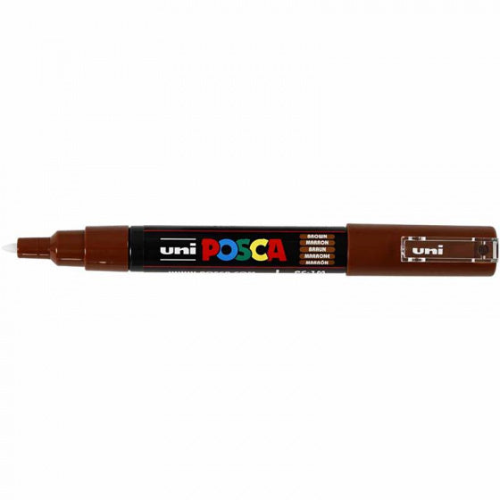 verfmarker PC-1M lijndikte 0,7 mm bruin