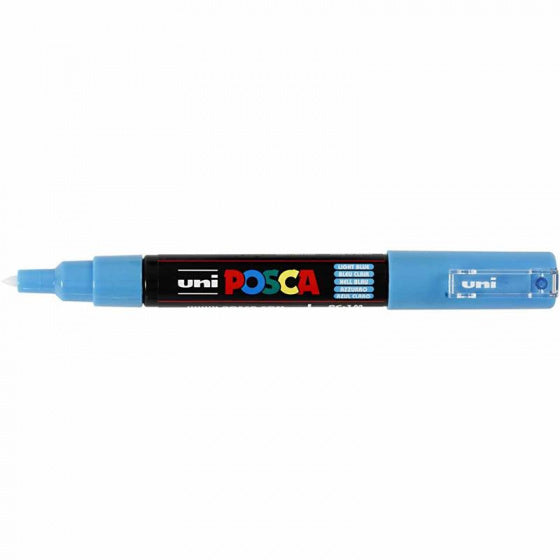 verfmarker PC-1M lijndikte 0,7 mm lichtblauw