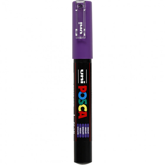 verfmarker PC-1M lijndikte 0,7 mm violet