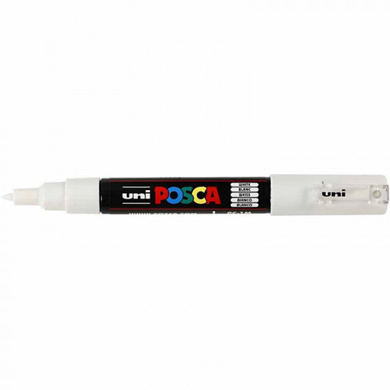 verfmarker PC-1M lijndikte 0,7 mm wit