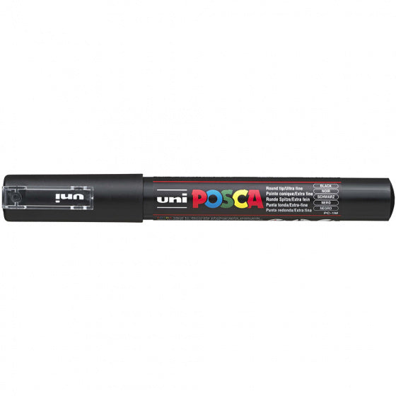 verfmarker PC-1M lijndikte 0,7 mm zwart