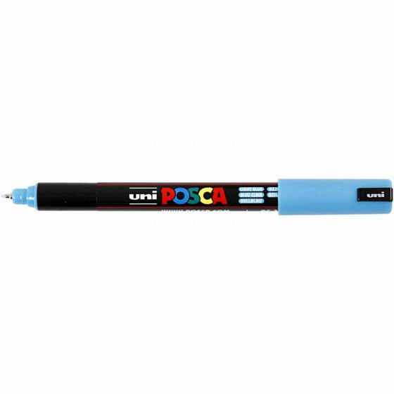 verfmarker PC-1MR lijndikte 0,7 mm lichtblauw
