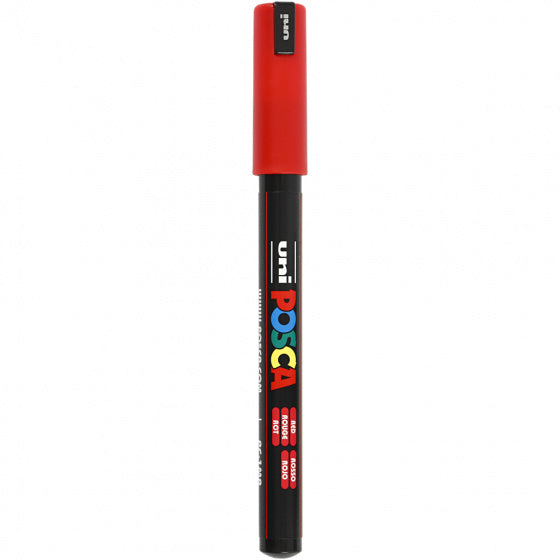 verfmarker PC-1MR lijndikte 0,7 mm rood
