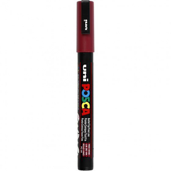 verfmarker PC-3M lijndikte 0,9 - 1,3 mm bordeaux