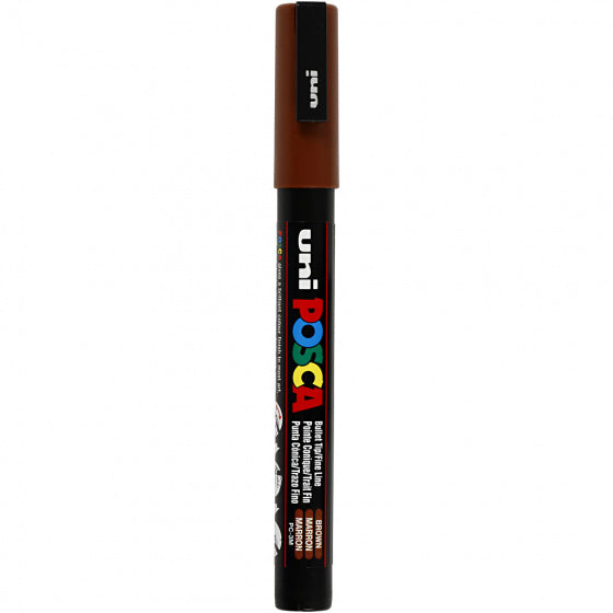 verfmarker PC-3M lijndikte 0,9 - 1,3 mm bruin