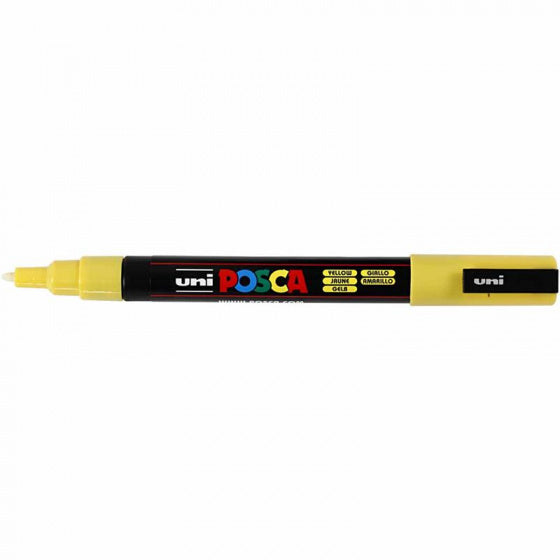 verfmarker PC-3M lijndikte 0,9 - 1,3 mm geel