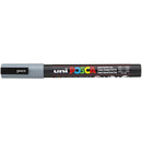 verfmarker PC-3M lijndikte 0,9 - 1,3 mm grijs