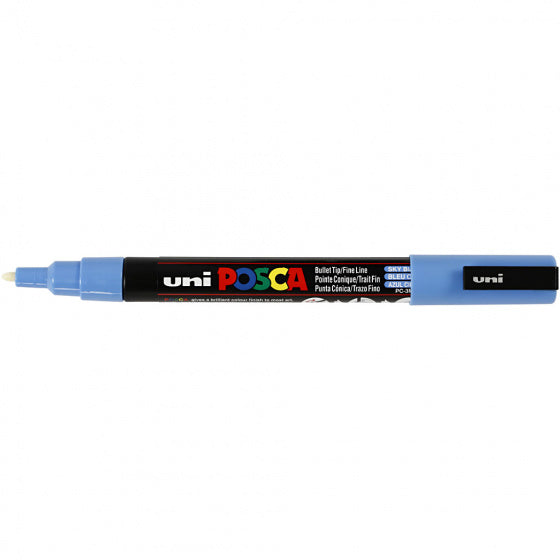 verfmarker PC-3M lijndikte 0,9 - 1,3 mm hemelsblauw