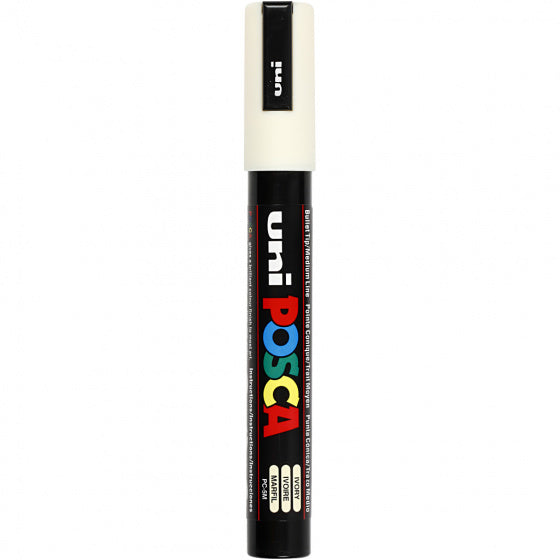 verfmarker PC-5M lijndikte 1,8 - 2,5 mm ivoorwit