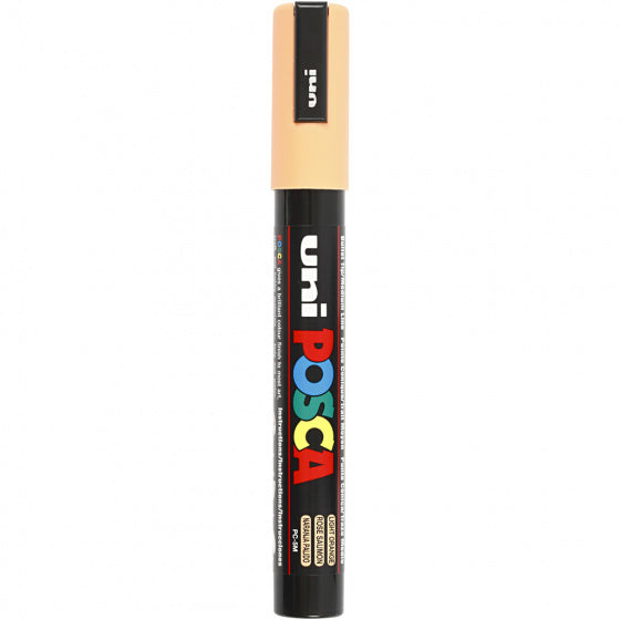 verfmarker PC-5M lijndikte 1,8 - 2,5 mm licht-oranje