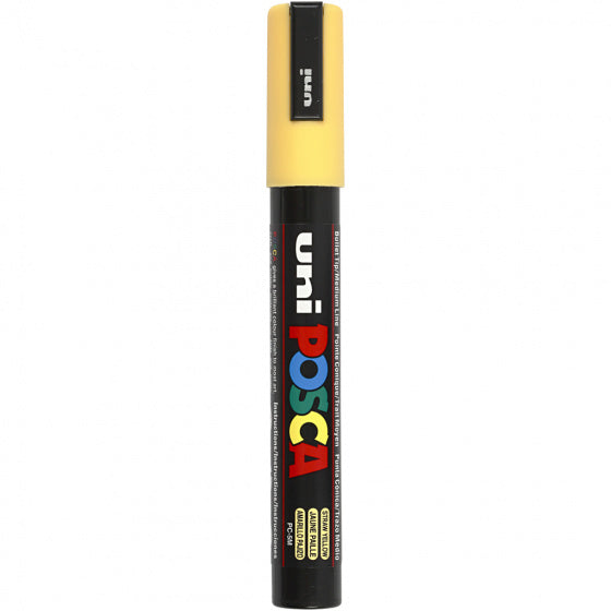 verfmarker PC-5M lijndikte 1,8 - 2,5 mm rietgeel