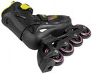 inline skates Joker hardboot 82A zwart/geel maat 28-31