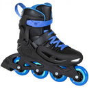 inline skates One Stargaze 85A zwart/blauw maat 29/32