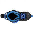 inline skates One Stargaze 85A zwart/blauw maat 29/32