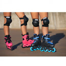 inline skates One Stargaze 85A zwart/blauw maat 29/32