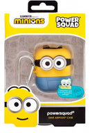 hoes Airpods 12 x 12 cm siliconen geel/blauw