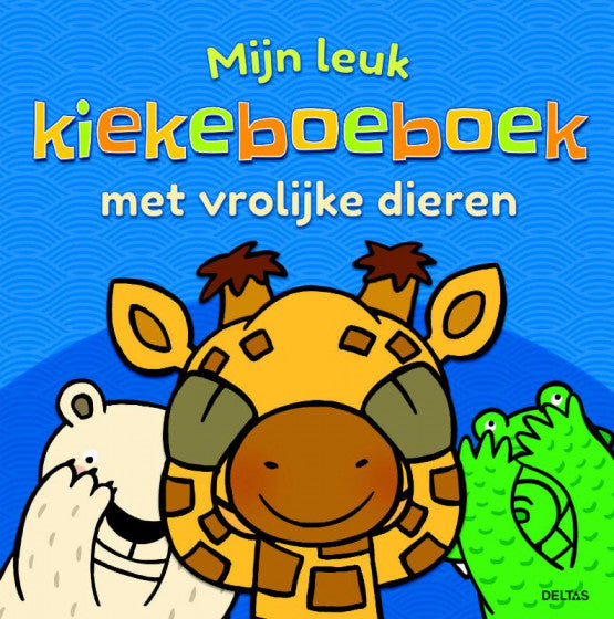 Prentenboek mijn leuk kiekeboeboek met vrolijke dieren 26 cm