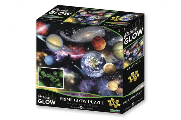 3D-puzzel Zonnestelsel karton 100 stuks