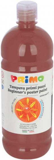 plakkaatverf Tempera 1000 ml siena