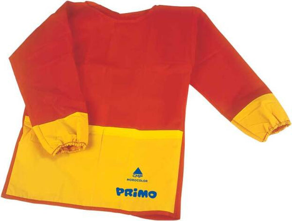 schilderschort junior polyester rood/geel one-size