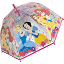 kinderparaplu Princess meisjes 45 cm transparant