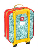 trolley junior 16 liter polyester rood/geel