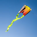 vlieger Pocket junior 76 cm polyester geel/oranje