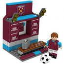 bouwpakket kleedkamer West Ham 13 x 10 cm 92-delig