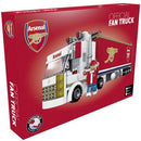 bouwpakket truck Arsenal 33 x 8 cm rood 282-delig