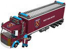 bouwpakket truck West Ham 33 cm bordeaux 281-delig