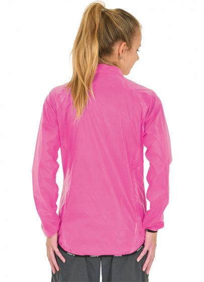 fietsjack Giulia dames polyamide roze maat 38