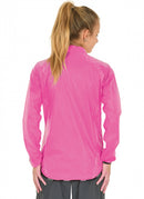 fietsjack Giulia dames polyamide roze maat 42
