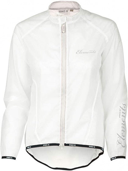 fietsjack Giulia dames polyamide wit maat 44